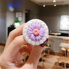 Folding stand - daisy - purple