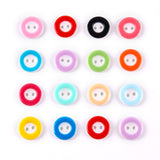 Resin color children's baby shirt sweater button children's clothing rainbow color coat button DIY handmade button