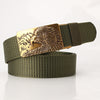 Army green / 125 long and 3.5 wide