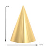 Blank gold card cap with string / one size fits all