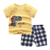 Short set of yellow dinosaurs / 73cm