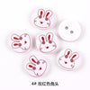 4# rose red rabbit / 20l=12.5mm