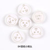8# transparent bear head / 20l=12.5mm