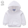 White solid hoodie / 90cm