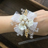 Wrist flower white