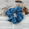 8# satin pure blue