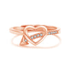 Rose gold / adjustable opening