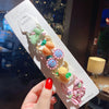 Radish ten-piece set (cactus) with cardboard