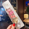 Bunny ten-piece set (transparent) with cardboard