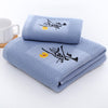 Gray blue / one each towel