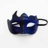 Polygonal painting - black blue / one size fits all