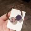 Purple cube + crystal