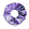Tie-dye deep purple