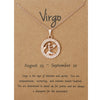 Gold card golden virgo virgo