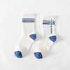Contrasting letter socks / one size fits all