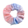 Tie dye blue pink purple