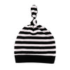 Black and white stripes / one size fits all 0-6 months