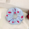 Sky blue strawberry bowel loops