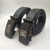 Large bag belt + frosted car logo buckle style mixed