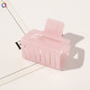 A190 plastic square small gripper - girl pink / qiyue factory direct sales