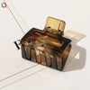 A190 plastic square small gripper-dark coffee / qiyue factory direct sales