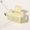 A190 plastic square small gripper - milky white / qiyue factory direct sales