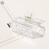 A190 plastic square small gripper-transparent / qiyue factory direct sales