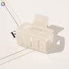 A190 plastic square small clamp - mermaid white / qiyue factory direct sales