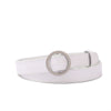 White round buckle / 105cm