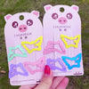 T4 butterfly set of 4 mixed colors