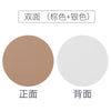 Double-sided brown + silver / 22*22cm