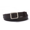 Brown square buckle / 105cm