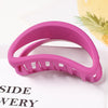 5#purple 8cm semicircle clamp / individual package