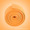 Orange / 80mm wide * 8mm thick * 2 meters long. with 4 meters long double-sided tape