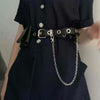 Belt + chain + waist bag