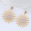 Golden sunflower / 925 silver