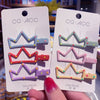 G2 crown hairpin set of 3 mixed colors