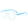 Transparent blue frame blue legs