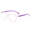 Transparent purple frame purple legs
