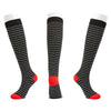 Black stripe red heel / small size