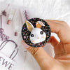 Coarse flash bracket - no. 2 white rabbit - black