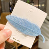 3# blue gold line leaves - without cardboard