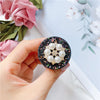 Coarse flash bracket - no. 24 - yuan pearl flower - black