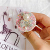Rough flash bracket - no. 5 pearl bear - pink