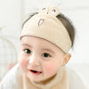 Beige frog halo hat / 0-6 months