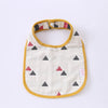 Jacquard u-shaped yellow triangle