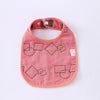 Jacquard u-shaped red geometry