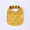 Jacquard u-shaped yellow plus sign