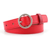 Red-silver buckle / length 105 width 2.3