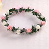 Deluxe version of 12 flowers (meat powder + white) garland